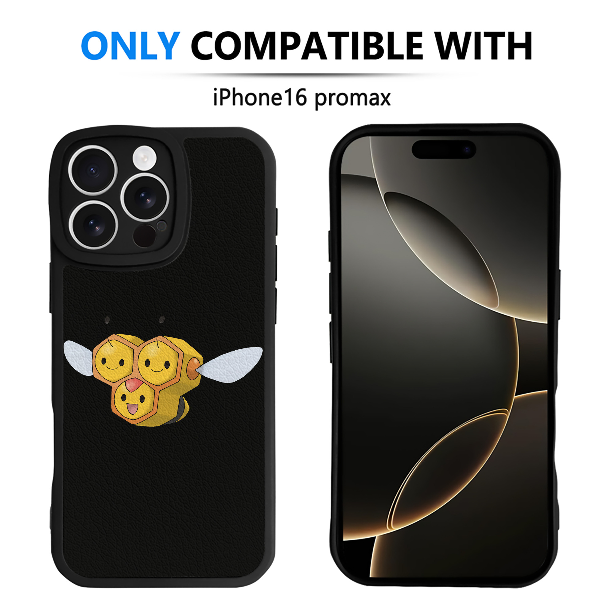 （画像用） ポケットモンスター Pokémon 【iPhone 16シリーズ対応】シリコンスマホケース（レザー調） 材質：シリコン
